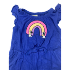 6-12M Cobalt Rainbow Easy Waist Dress - Cuddlesome