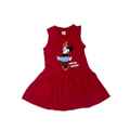 6-12M Red Minnie Easy Waist Tank Dress - Jet