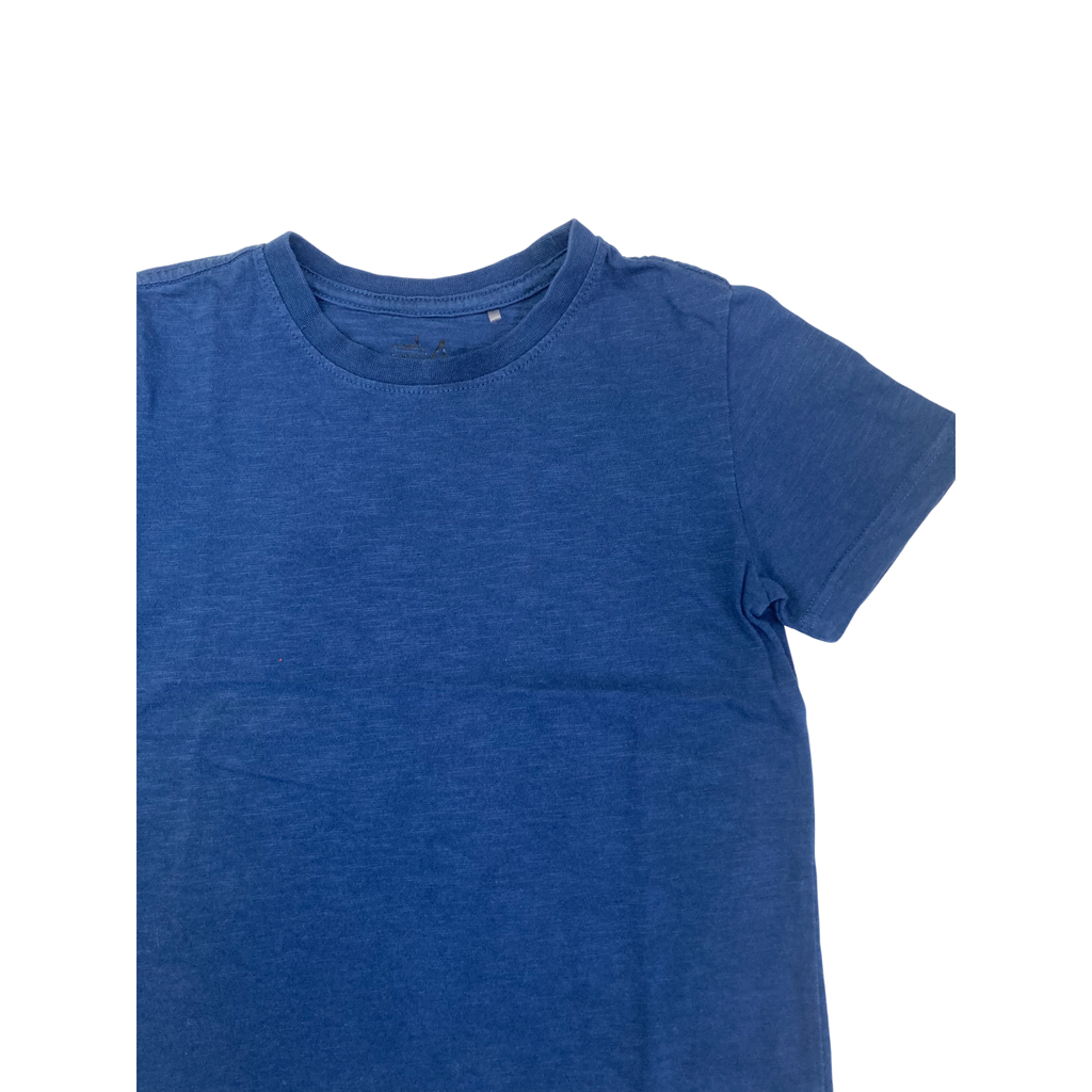 4Y Dark Blue Cotton T Shirt - Woolworths