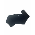 8Y Black Waffle Knit Cropped Sweater - Zara