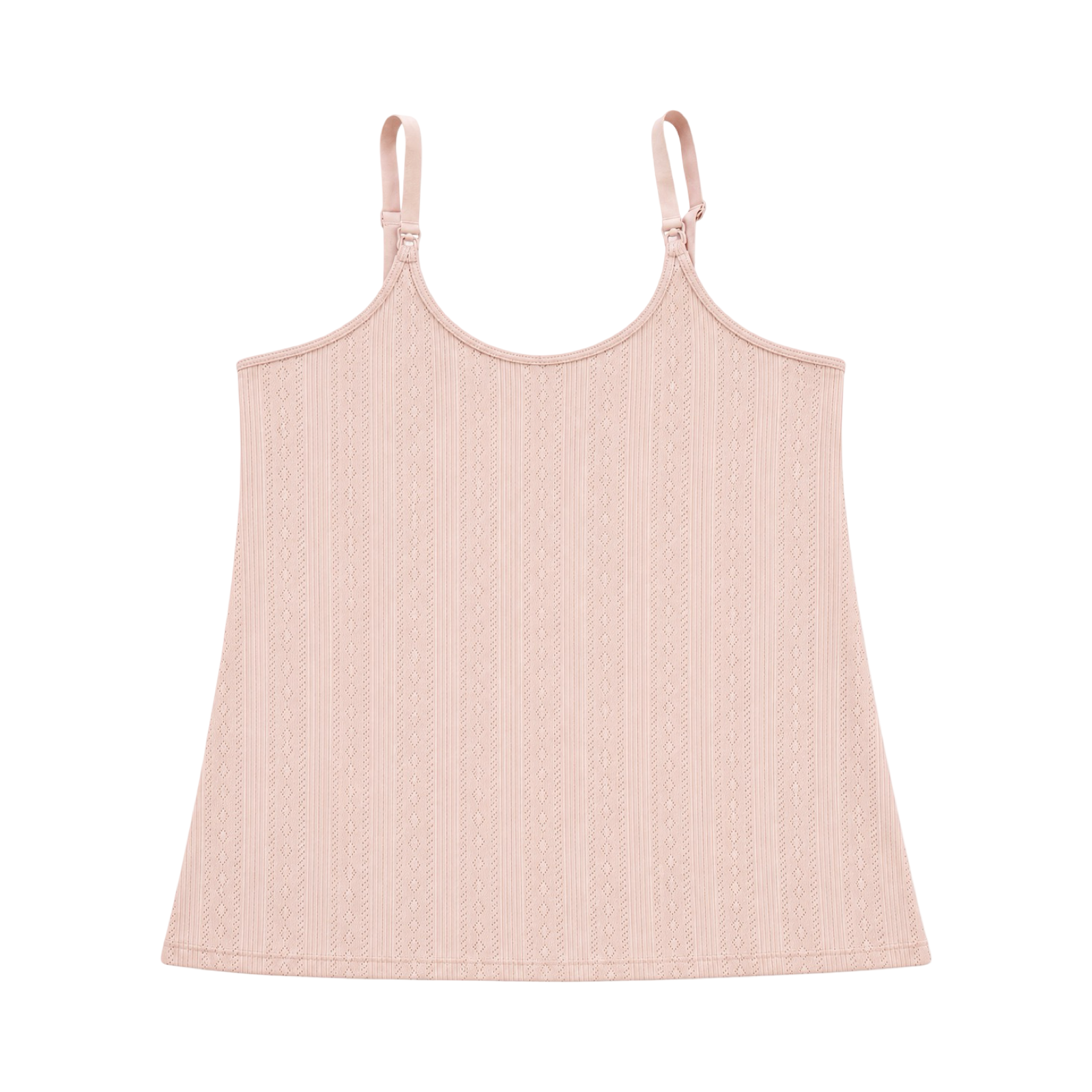Medium Nude/Pink Cotton Nursing Camisole - H & M