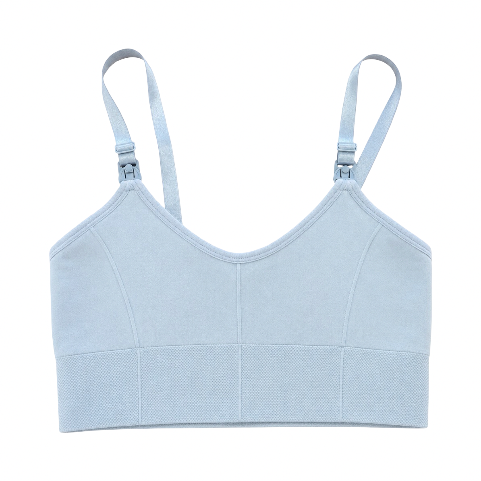 Small Grey Stretch Nursing Bra