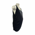 *NEW* XXXL Maternity Tank Top Black - Cherry Melon