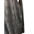 Size 40 - Grey Tweed Pinafore Maternity Dress - Oakridge Maternity
