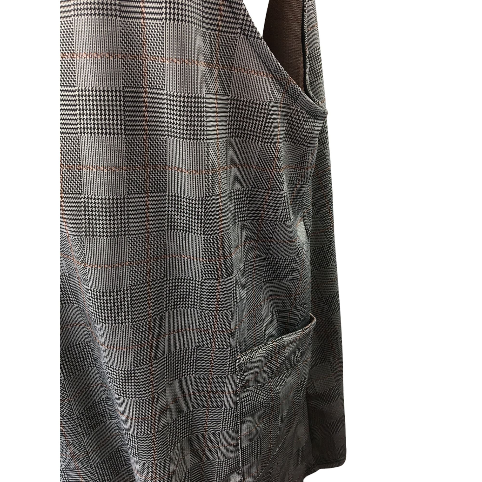 Size 40 - Grey Tweed Pinafore Maternity Dress - Oakridge Maternity