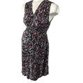 EUR Large - Navy Floral Maternity & Nursing Dress - H&M Mama