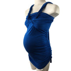Size 3 - Cobalt Blue Maternity Multi Way Top - Isabella Oliver