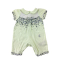 0-3M Mint Green Floral Romper - Giggles