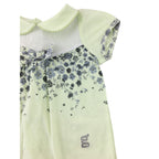 0-3M Mint Green Floral Romper - Giggles