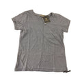 5-6Y Grey Taylor Stripe Top - Sticky Fudge