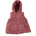 18-24M Dusty Pink Corduroy Lined Bodywarmer - Aspen Kids