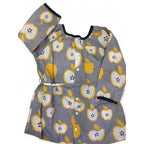 3-6M Grey & Yellow Apple Tunic Dress - Country Road
