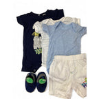 0-6M 5-Piece Boys Summer Bundle - Tiny Tots