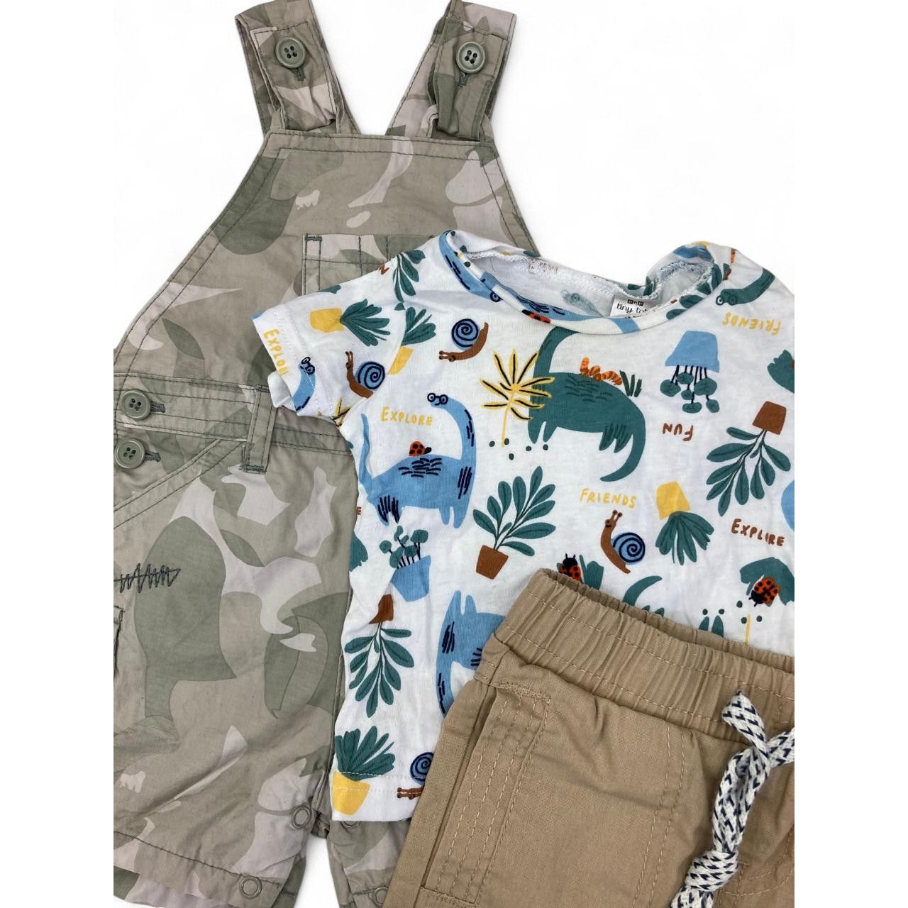 3-6M Boys 3-Piece Summer Bundle - Ackermans, Tiny Tots