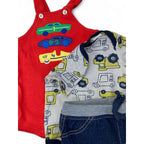 0-3M Boys 4-Piece Summer Bundle - Cuddlesome, 123