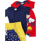 0-3M Boys 4-Piece Summer Bundle - Disney, Tiny Tots