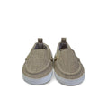 Size 1 - Beige Soft Sole Boatshoes - Jet