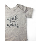 6-12M Beige Melange Summer Bodysuit - Woolworths