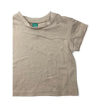 3-6M Beige Cotton T Shirt - Ackermans