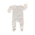 3-6M Pink Swan Zip Babygrow - Ackermans