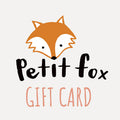 Petit Fox Gift Card