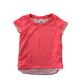 US 12M Coral Melange Workout Top - Decathlon