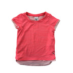 US 12M Coral Melange Workout Top - Decathlon