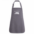One Size - Grey Apron Nursing Cover - Hannah Grace