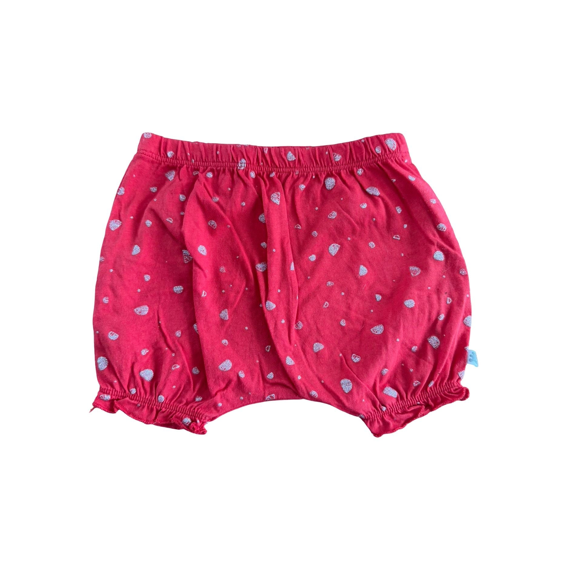 12-18M Red & Silver harem shorts - Woolworths