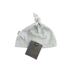 0-3M Striped beanie with knot - Stikcy Fudge