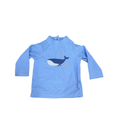 6-12M Blue whale long sleeve swimming shirt - Cotton On