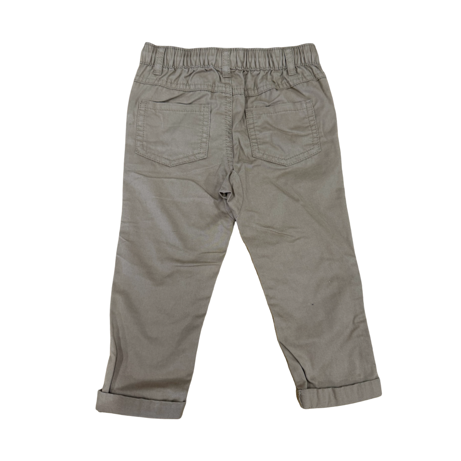 1-2Y Light brown elasticated chino - Woolworths