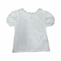 4-6Y Classic Crochet collar white top - H & M