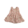 12-18M Autumnal floral sleeveless viscose dress - Baba Fishees