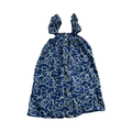 7-8Y Navy Rope design Viscose Dress