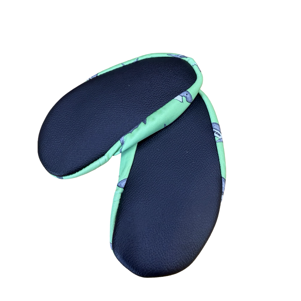 Green shark swim shoes - Slipslop
