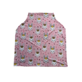 Bunny multi-use breastfeeding cover / car seat cover