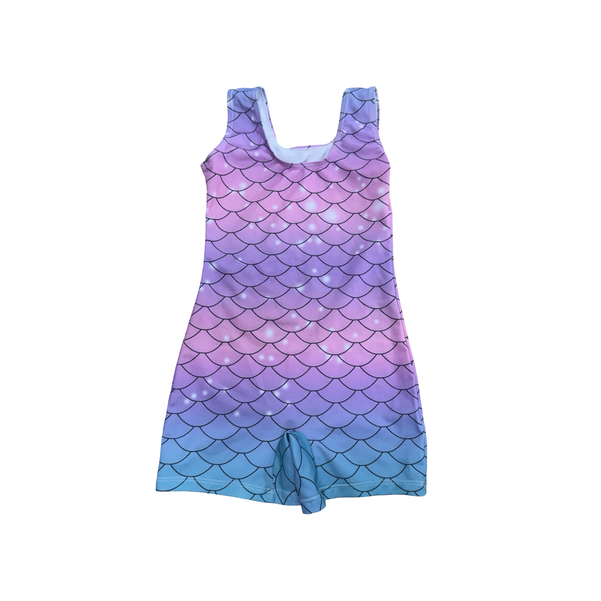 3-4Y Mermaid unitard swiming costume