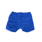 6-12M Royal blue shorts with pockets - H & M