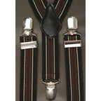 *NEW* 5-7Y Striped Suspenders - Sticky Fudge