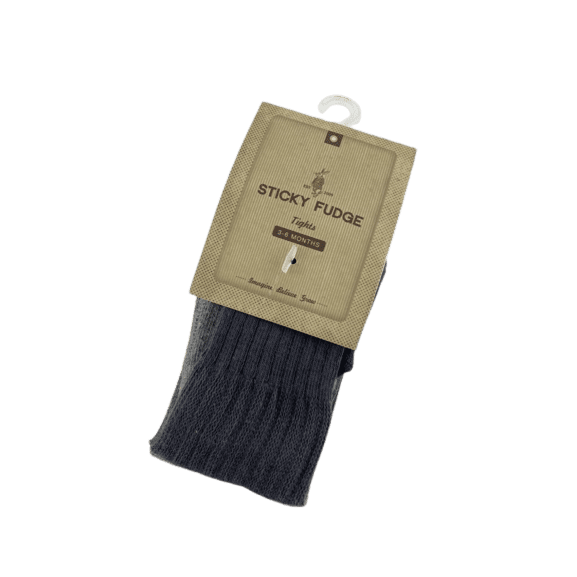 *NEW* 3-6M Dark & Light Grey Stockings - Sticky Fudge