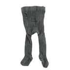 *NEW* 0-3M Ribbed Grey Branded Stockings - Sticky Fudge