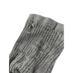 *NEW* 0-3M Set of 2 Ribbed Grey Branded Stockings - Sticky Fudge