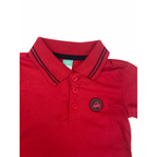3-6M Red Golfer Top - Ackermans