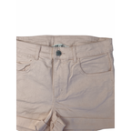 US 12-13Y Light Pink Denim Cuffed Shorts - H&M