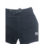 1-3M Black Cotton Drawstring Shorts - Woolworths