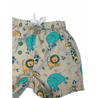 3-6M Beige Sport Animal Shorts - Clicks