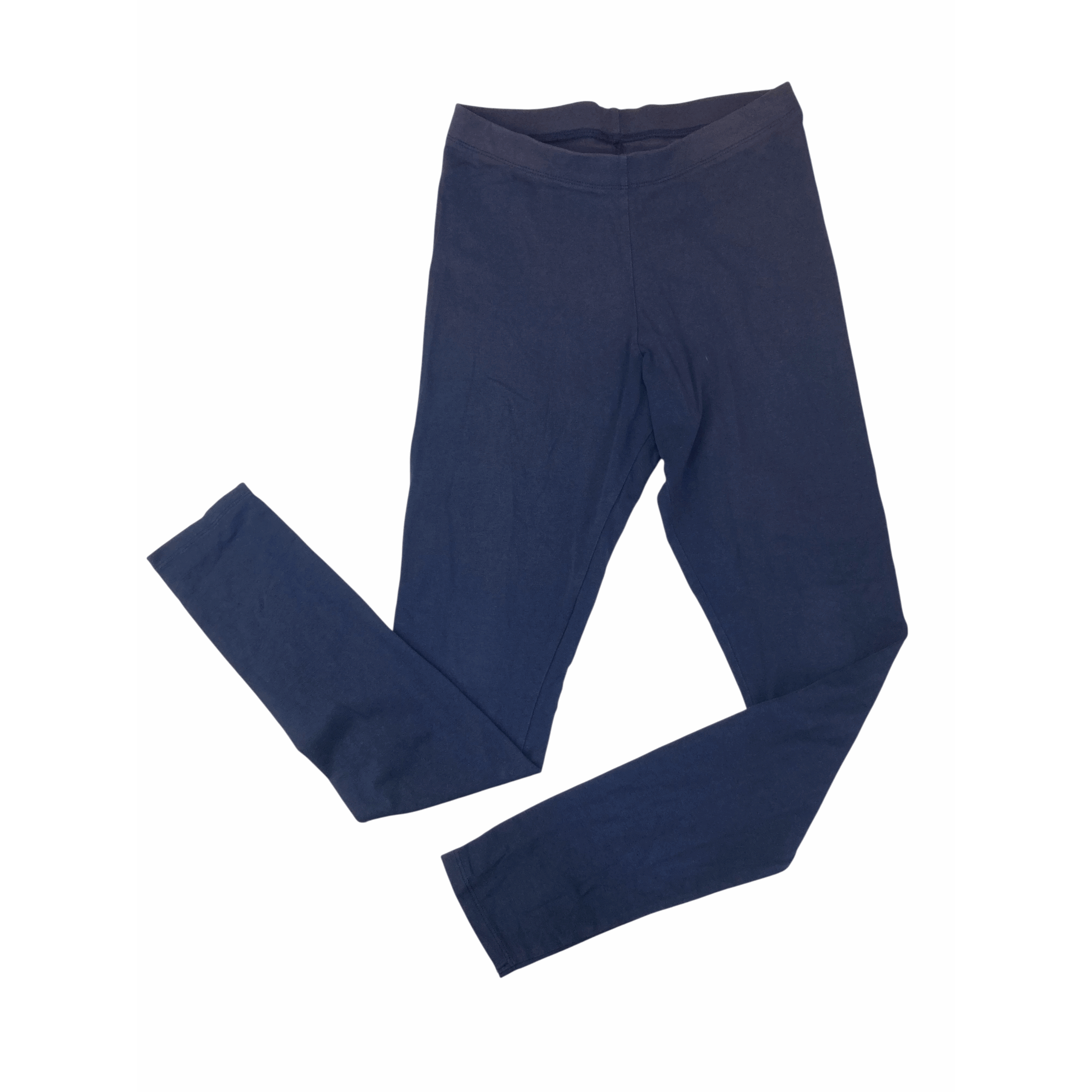 15Y Navy Blue Cotton Leggings - (& US)