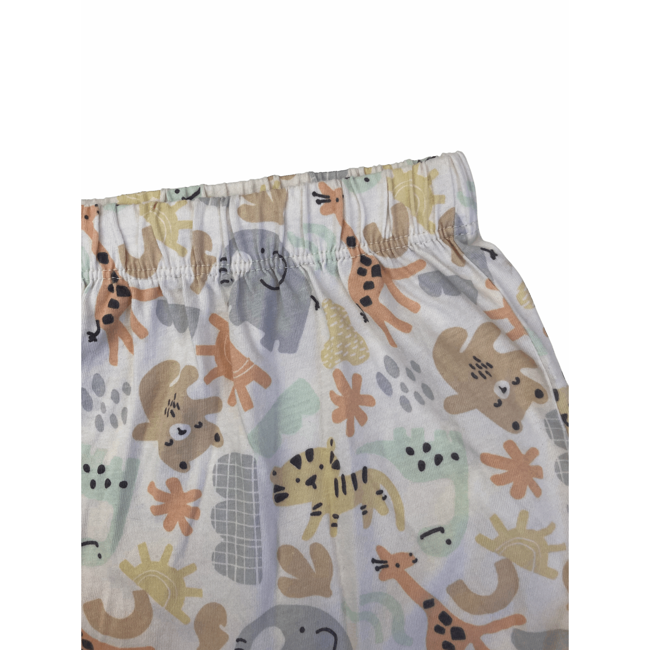 3-6M Cream Pastel Animal Harem Shorts - Woolworths