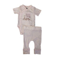 1-3M Light Pink Side Snap Bodysuit & Leggings - Woolworths